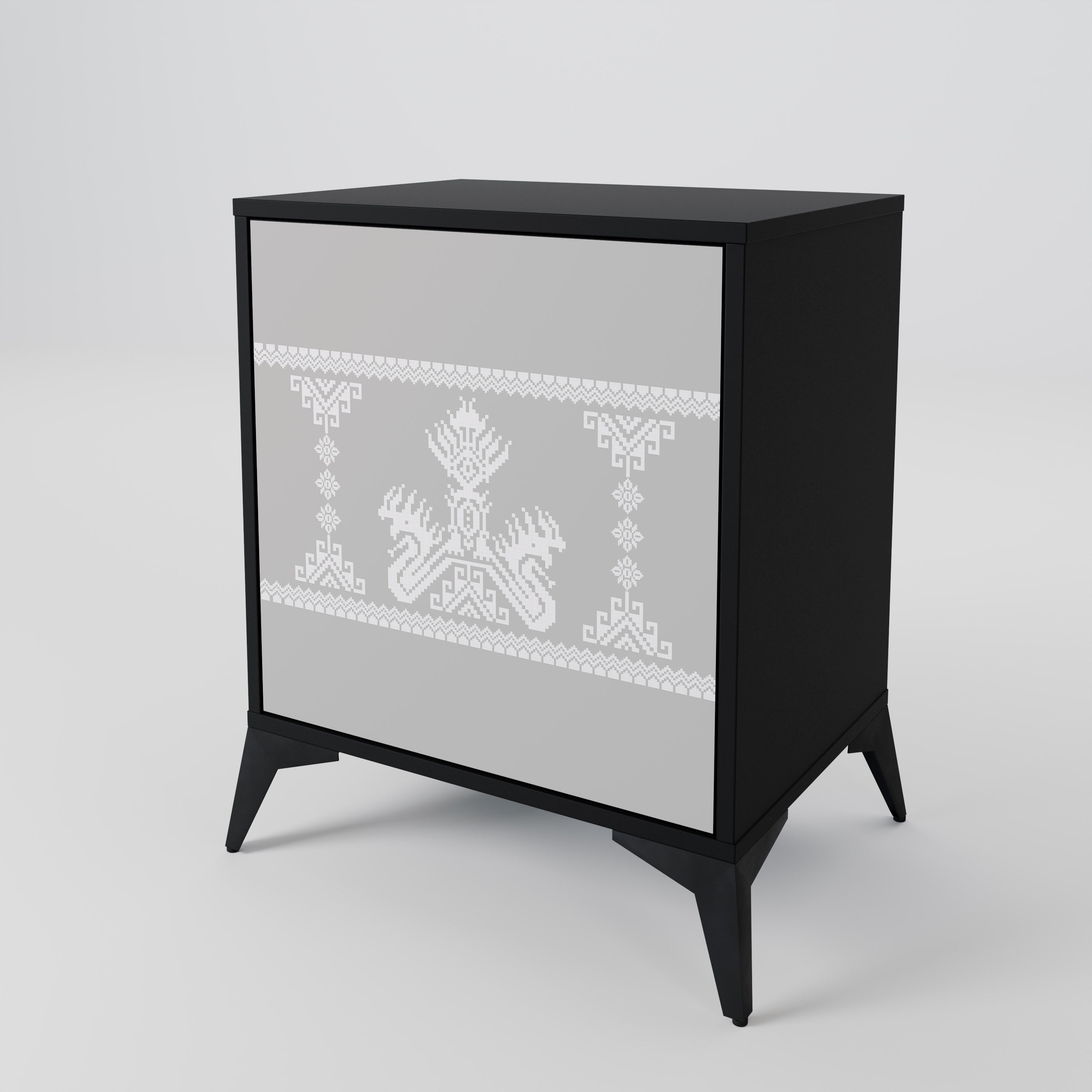 THAI GRAY 1-Door Sideboard