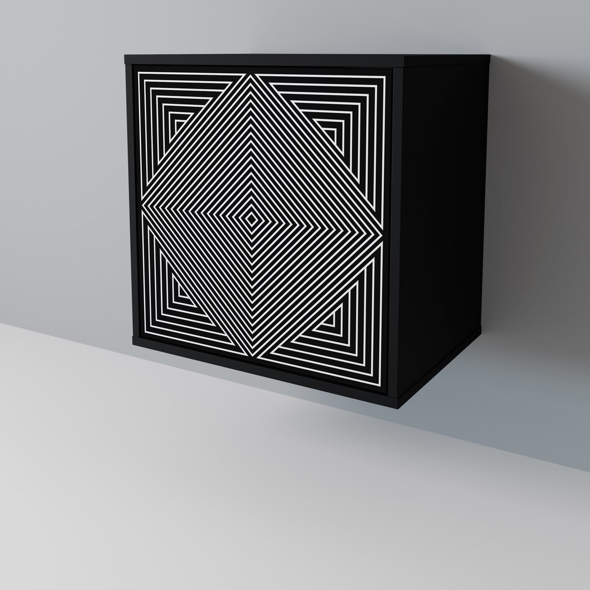 POLYGON ILLUSION 1-türiges Sideboard