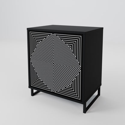 POLYGON ILLUSION 1-türiges Sideboard
