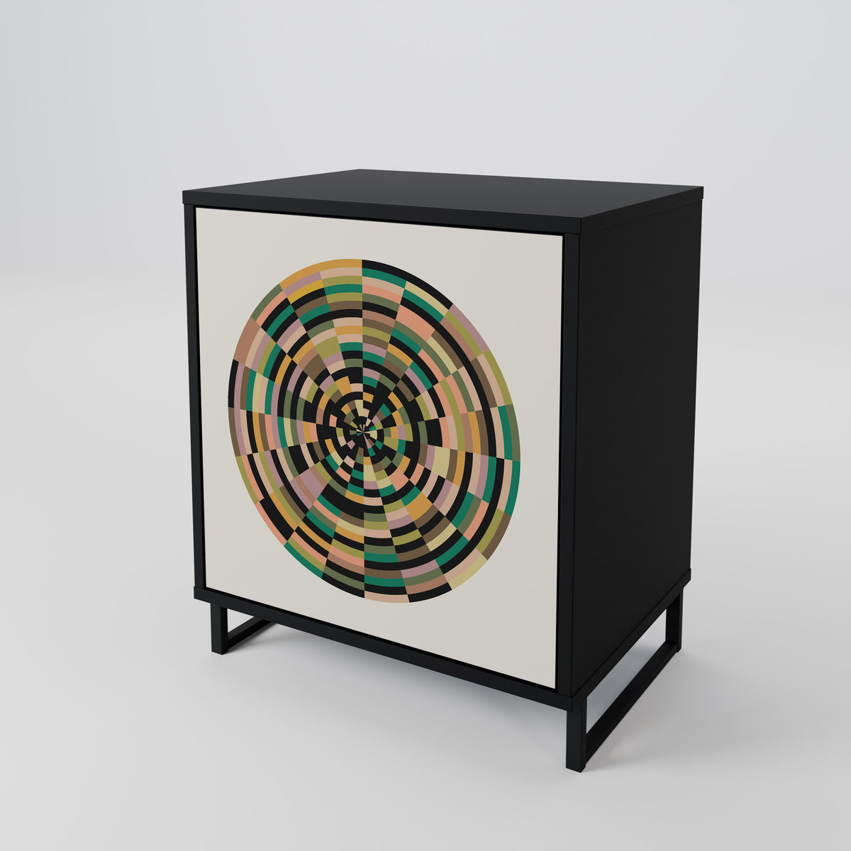 GREEN CIRCLES 1-türiges Sideboard
