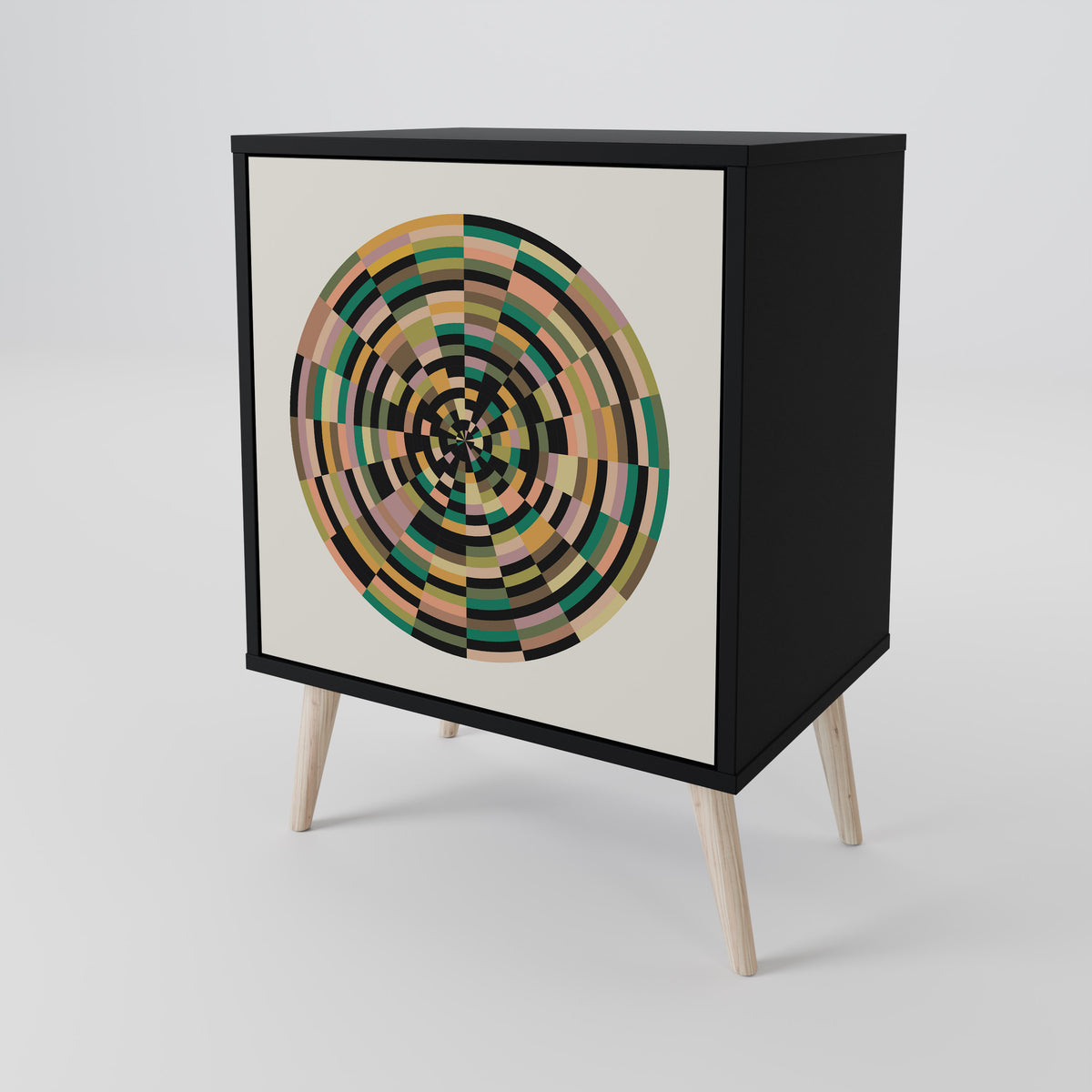 GREEN CIRCLES 1-türiges Sideboard