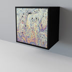 MOSAIC OF COLORS Sideboard mit 1 Tür in Schwarz