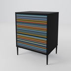LINEOUT SPECTRUM 1-Door Sideboard in Black Finish