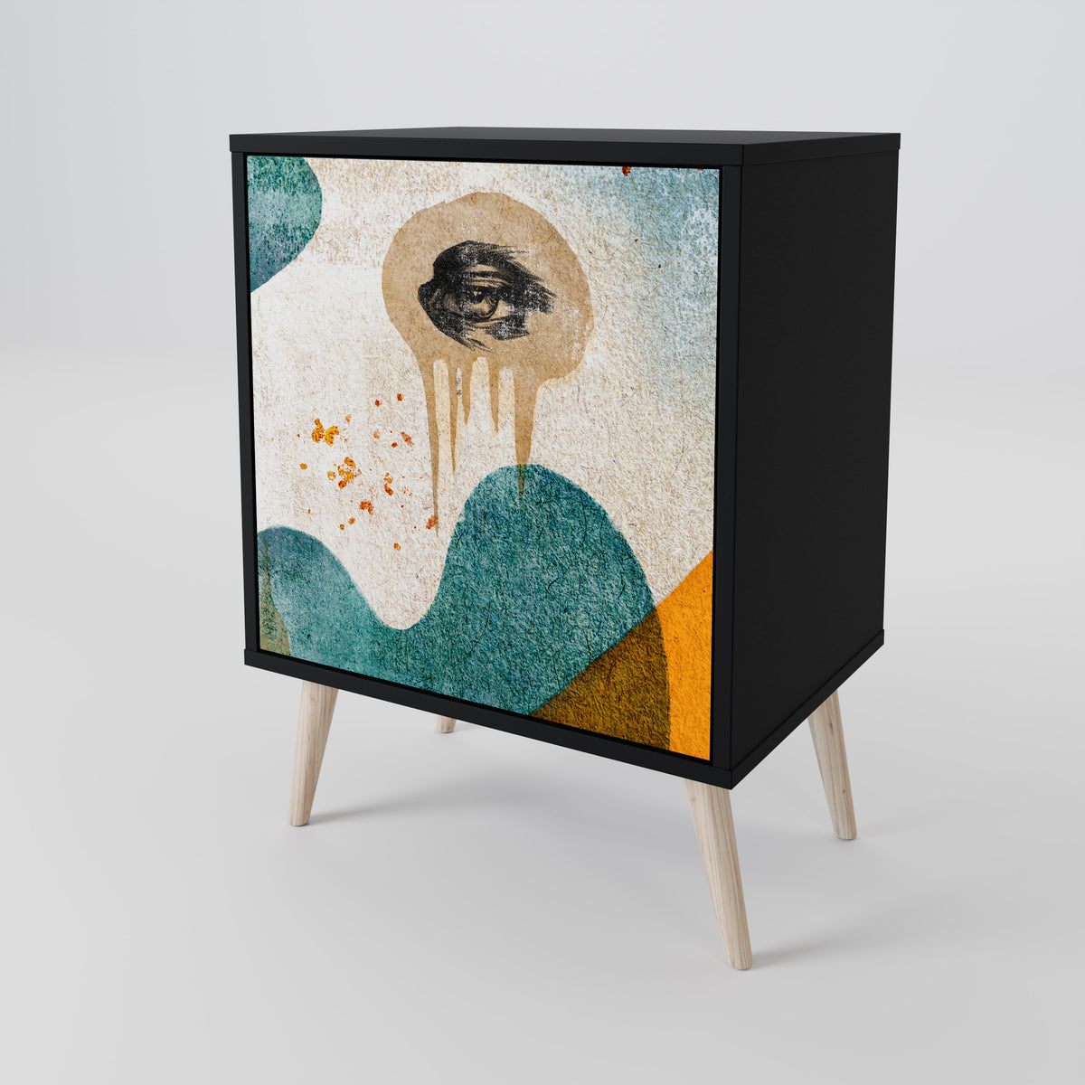 ABSTRACT FACES 1-türiges Sideboard