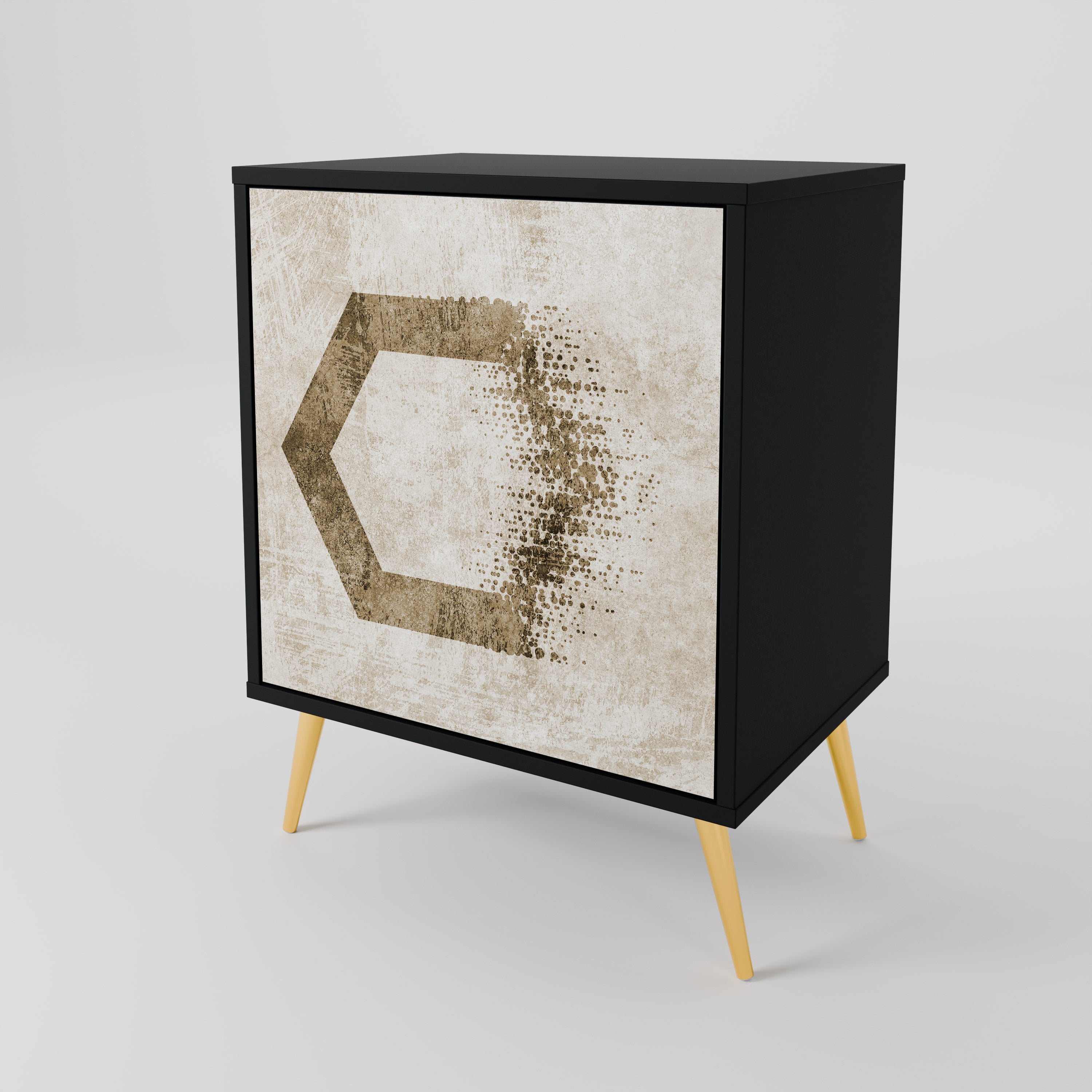 HEXAGONAL SHAPES 1-türiges Sideboard