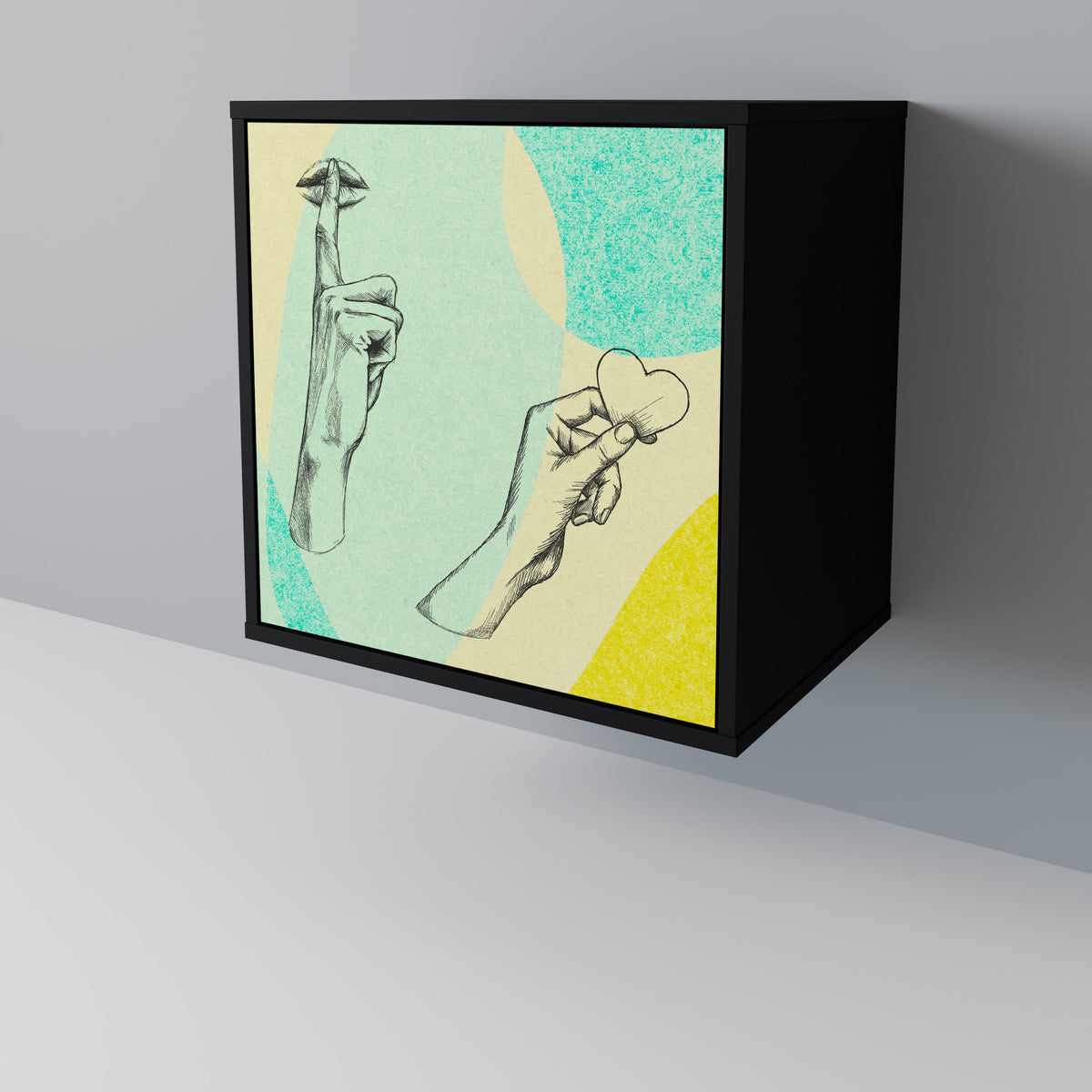 BODY LANGUAGE 1-türiges Sideboard