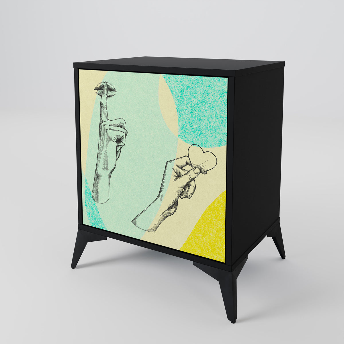 BODY LANGUAGE 1-türiges Sideboard