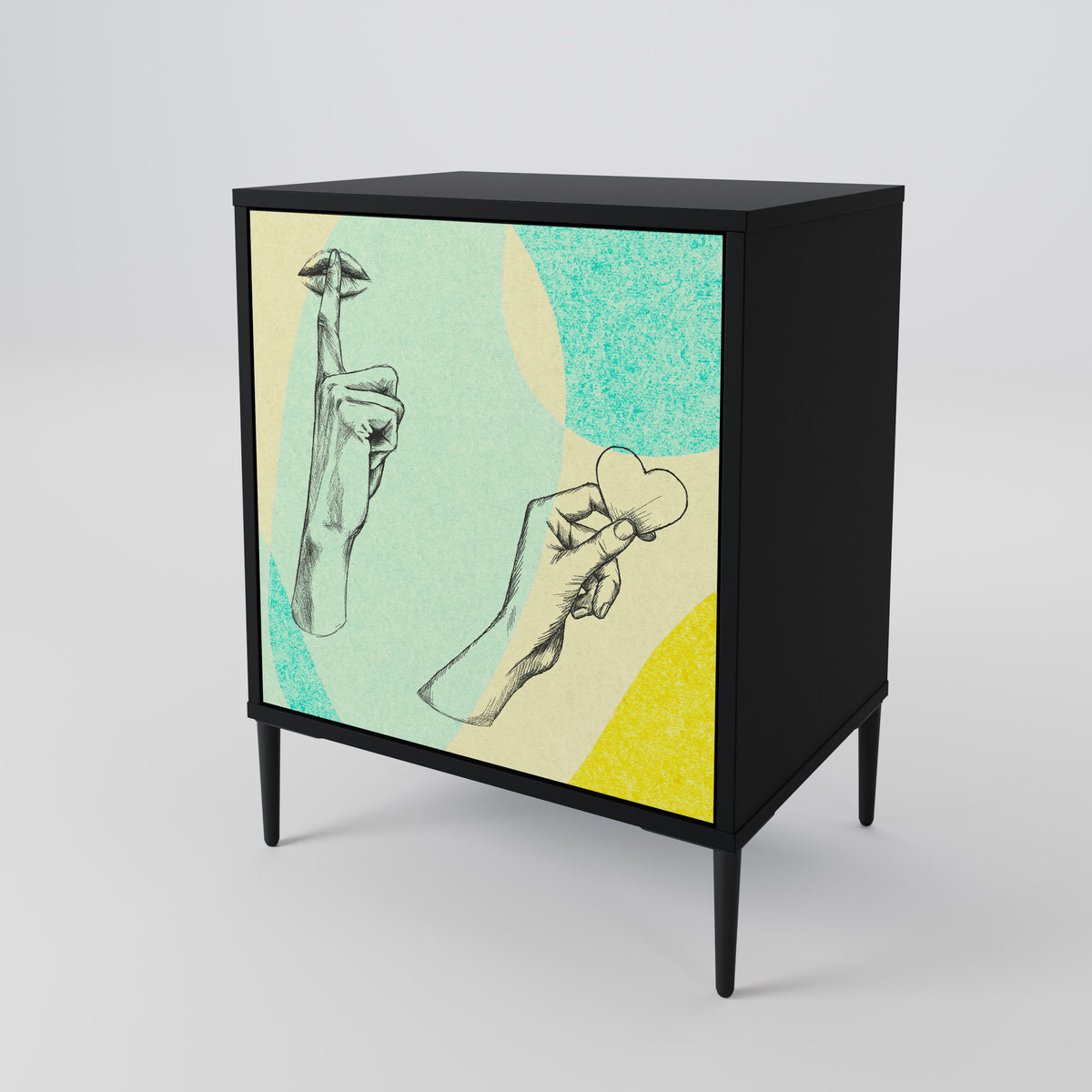 BODY LANGUAGE 1-türiges Sideboard