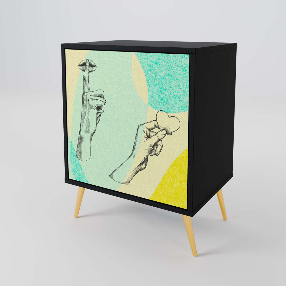 BODY LANGUAGE 1-türiges Sideboard