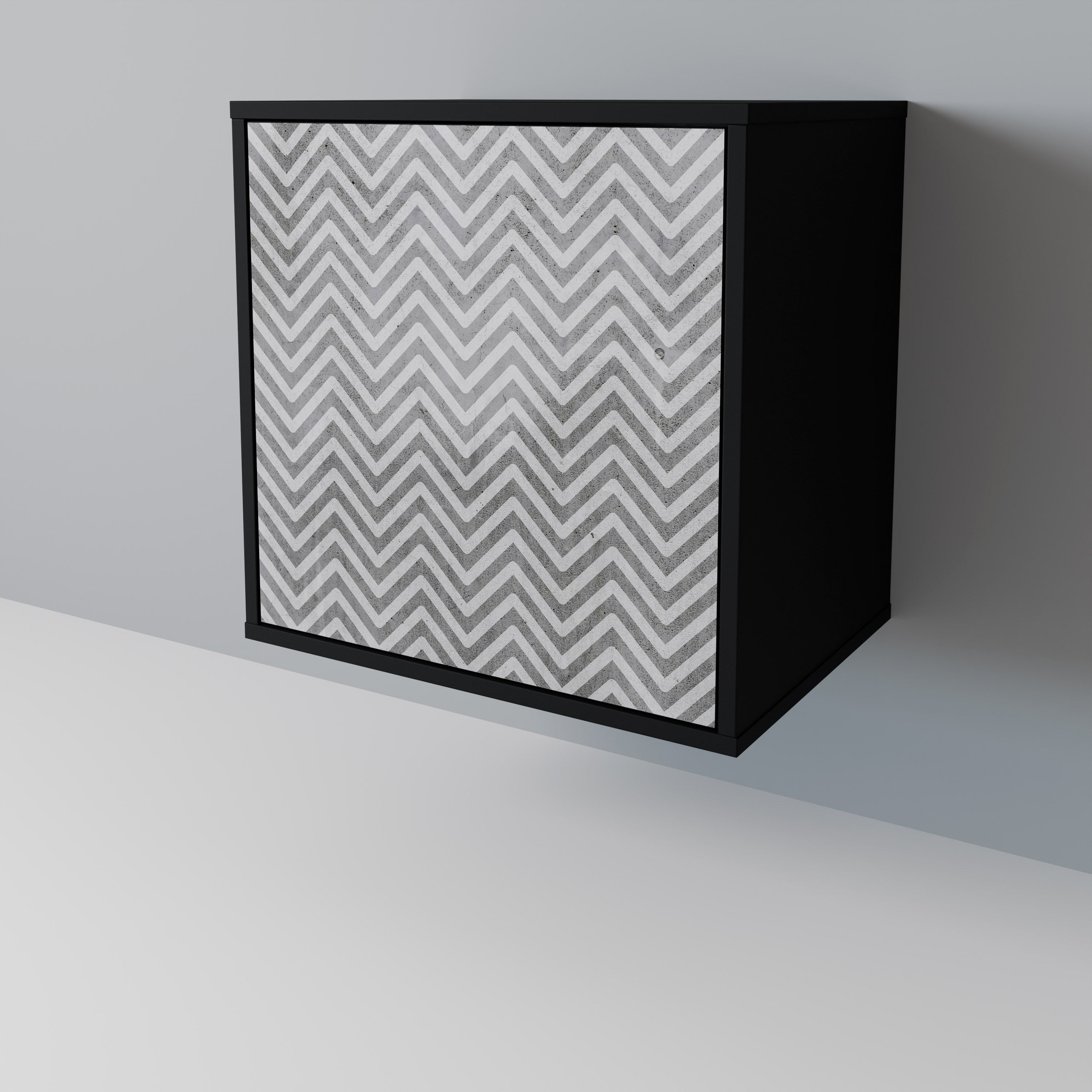 CONCRETE ZIG ZAG 1-türiges Sideboard
