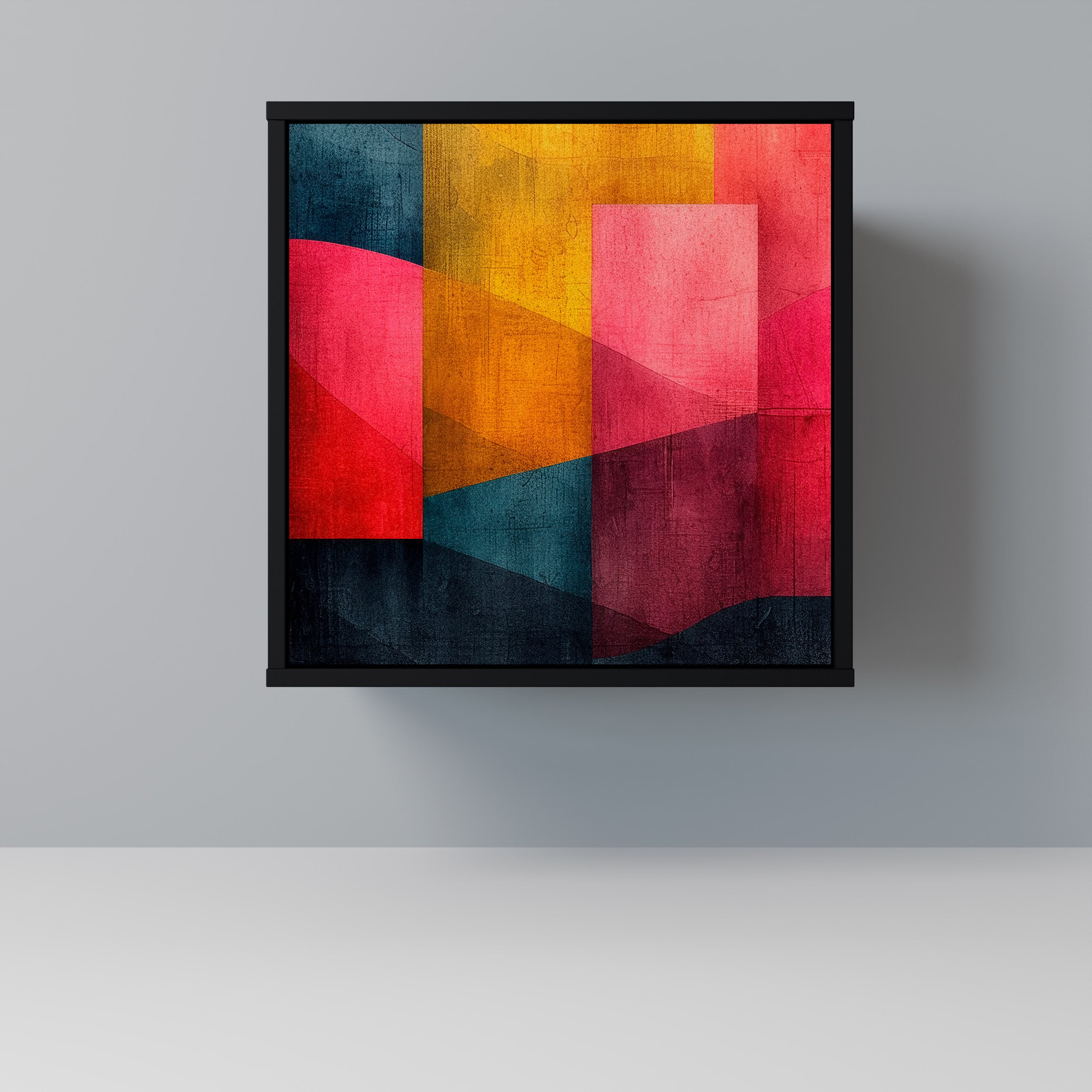 COLORFUL SOUNDS Sideboard mit 1 Tür in Schwarz