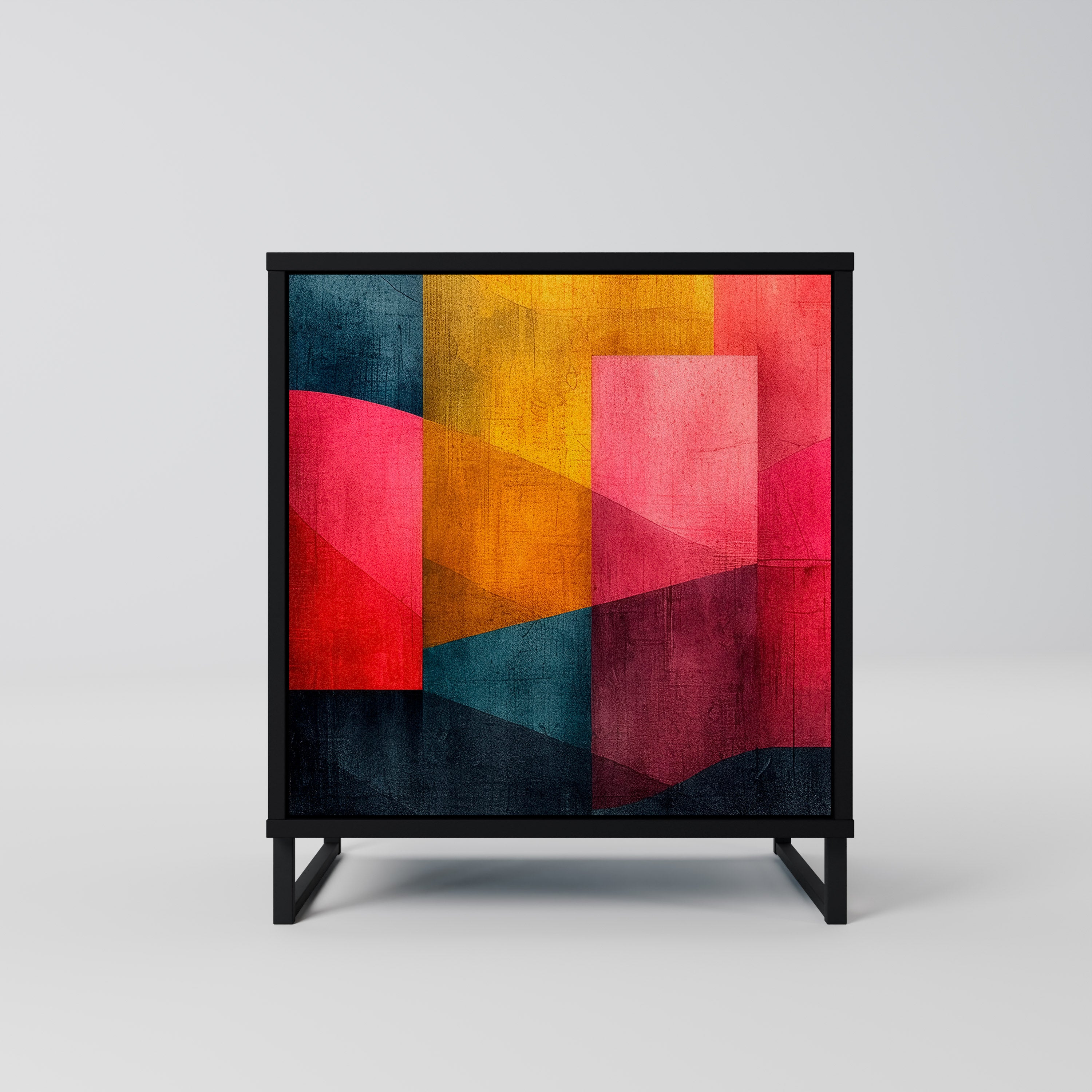 COLORFUL SOUNDS Sideboard mit 1 Tür in Schwarz