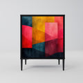 COLORFUL SOUNDS Sideboard mit 1 Tür in Schwarz