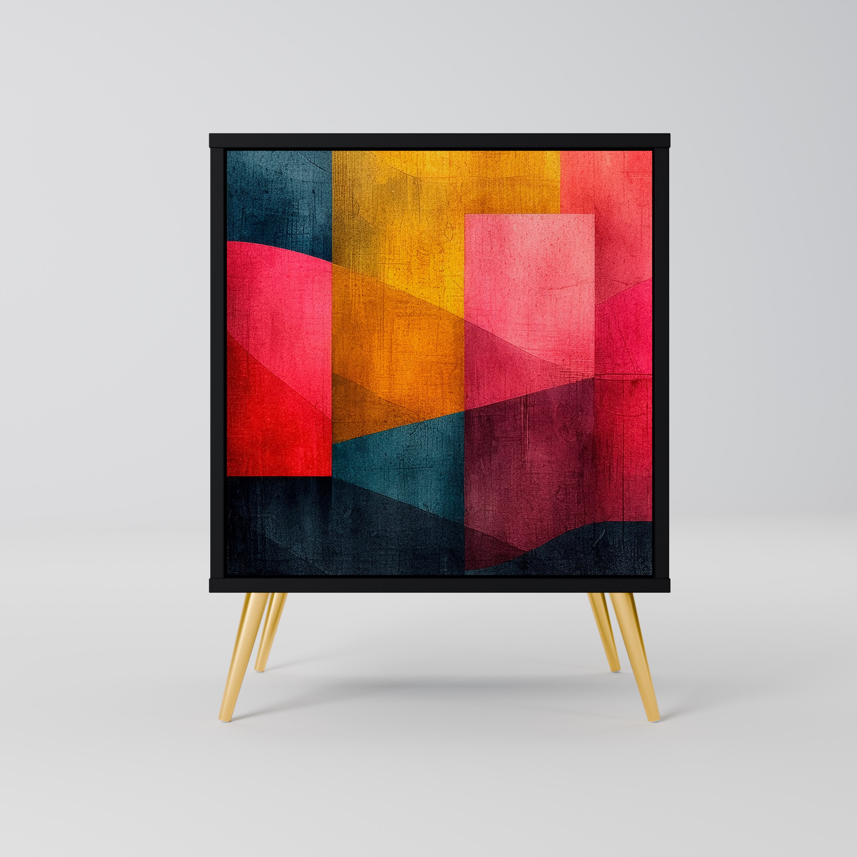 COLORFUL SOUNDS Sideboard mit 1 Tür in Schwarz