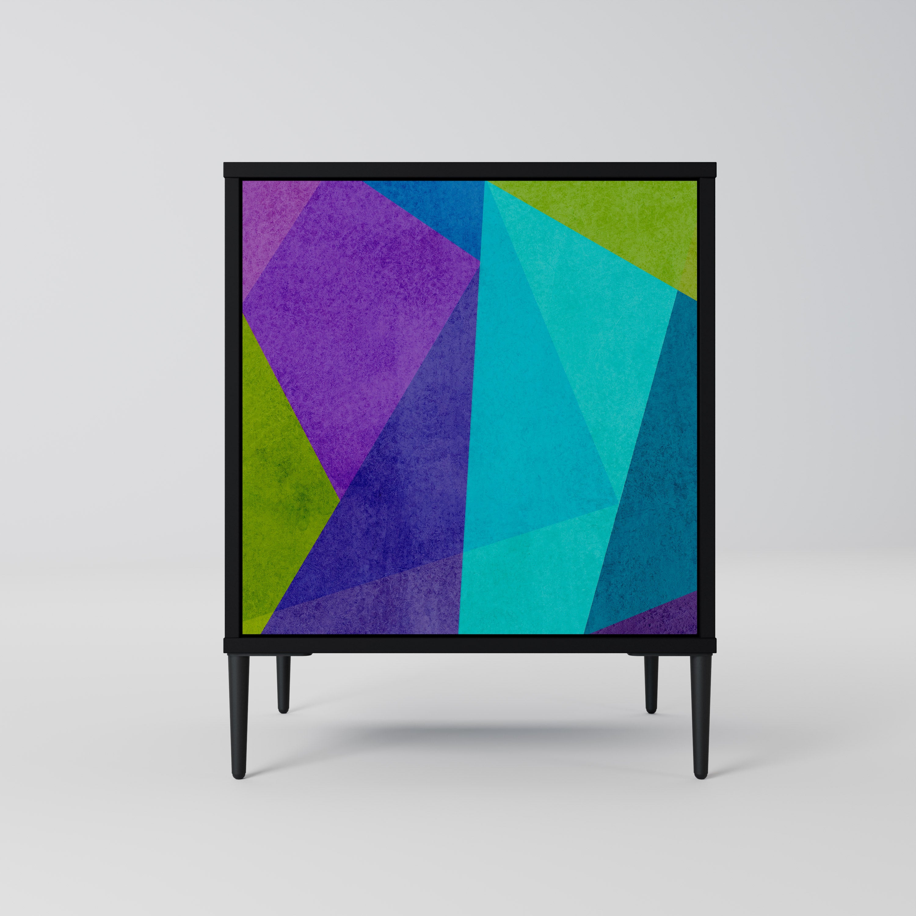 COLD SHOWCASE Sideboard mit 1 Tür in Schwarz