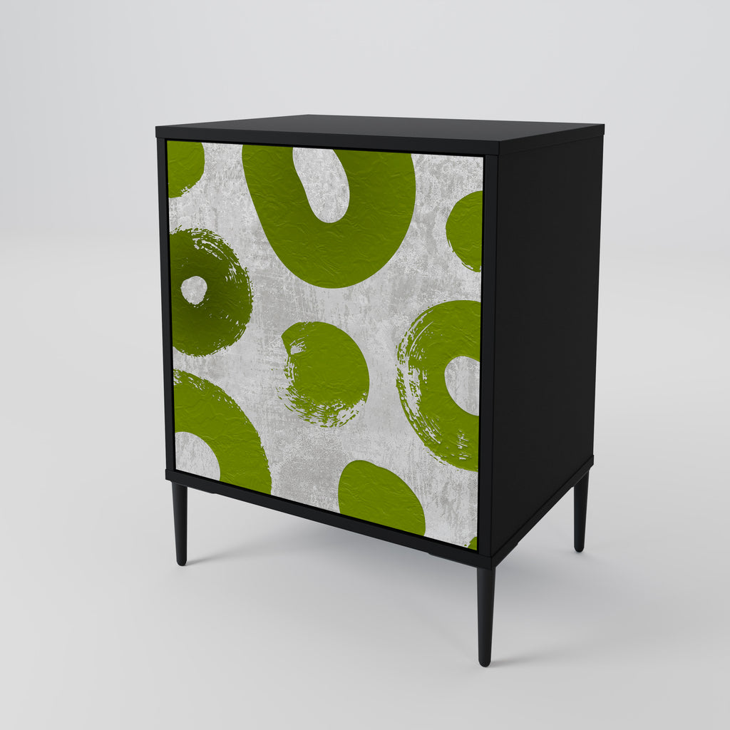 GREEN RHAPSODY Sideboard mit 1 Tür in Schwarz