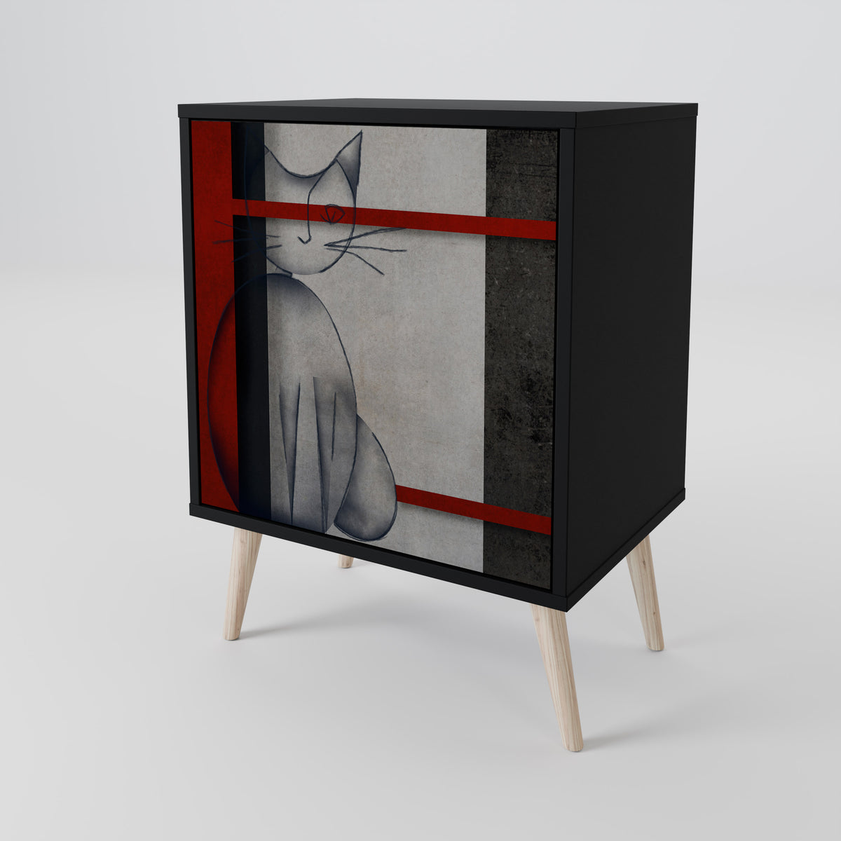 GRAY FIGURES 1-türiges Sideboard