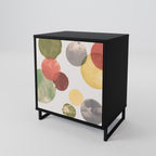 FLEETING HAPPINESS 1-Door Sideboard in Black Finish