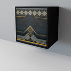 ROYAL ORDINARINESS 1-Door Sideboard in Black Finish