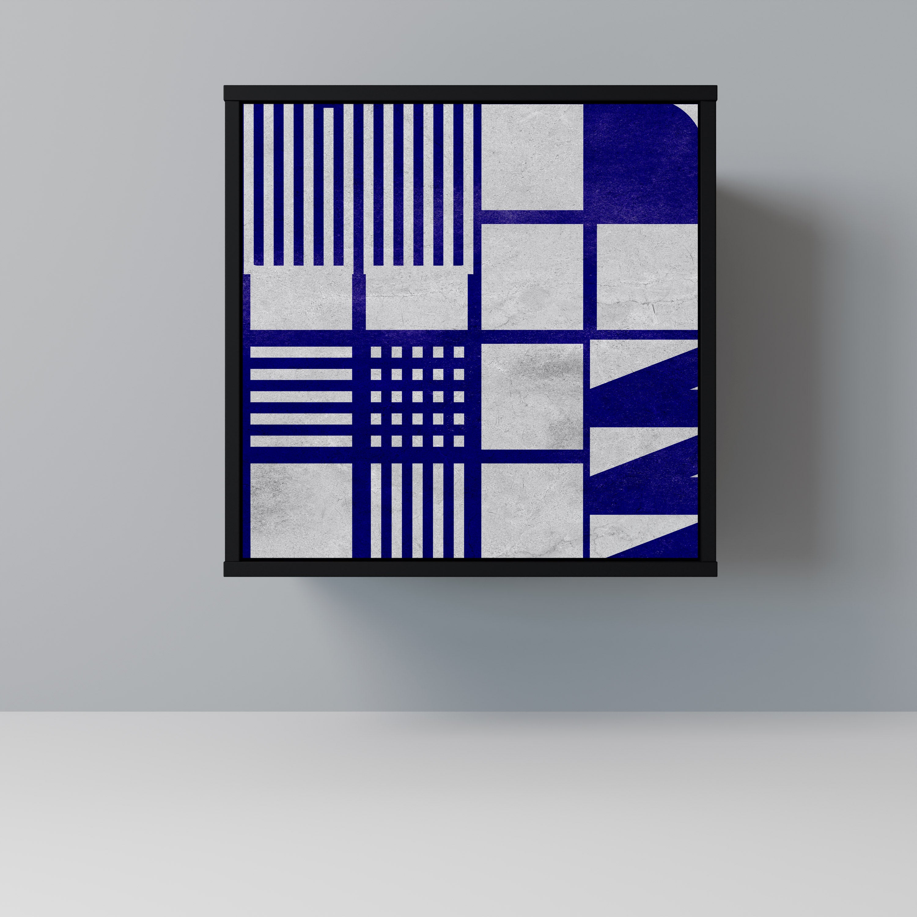 THE RIGHT PLACES 1-Door Sideboard in Black Finish