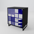 THE RIGHT PLACES 1-Door Sideboard in Black Finish