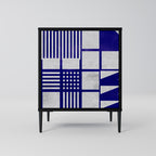 THE RIGHT PLACES 1-Door Sideboard in Black Finish