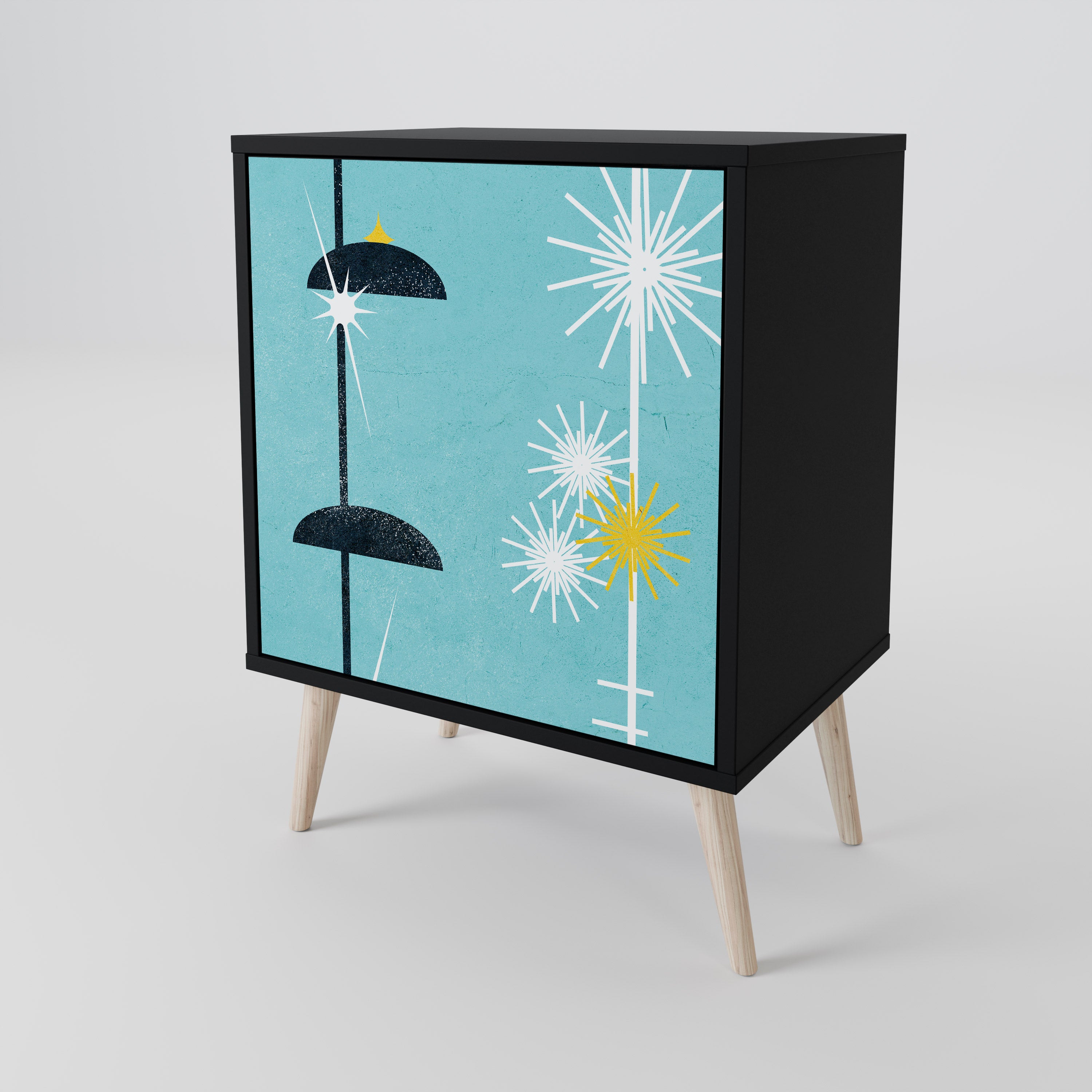 PATHS TO HAPPINESS 1-Door Sideboard