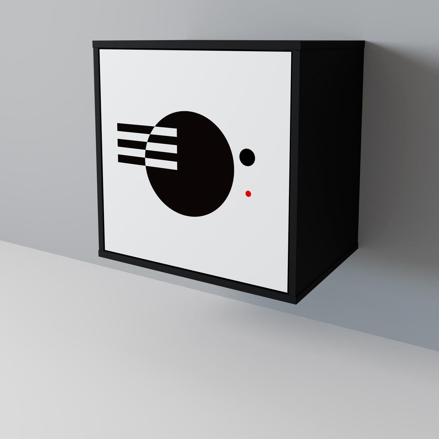 BLACK AND WHITE COMBINATION 1-türiges Sideboard