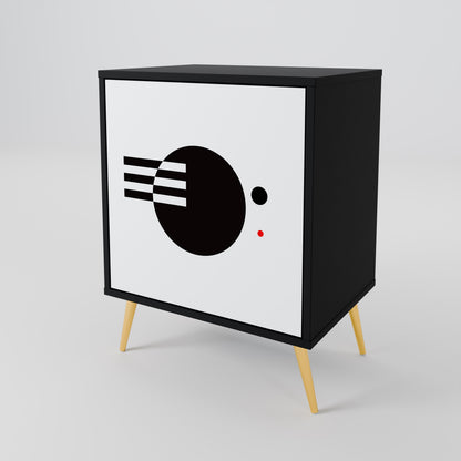 BLACK AND WHITE COMBINATION 1-türiges Sideboard