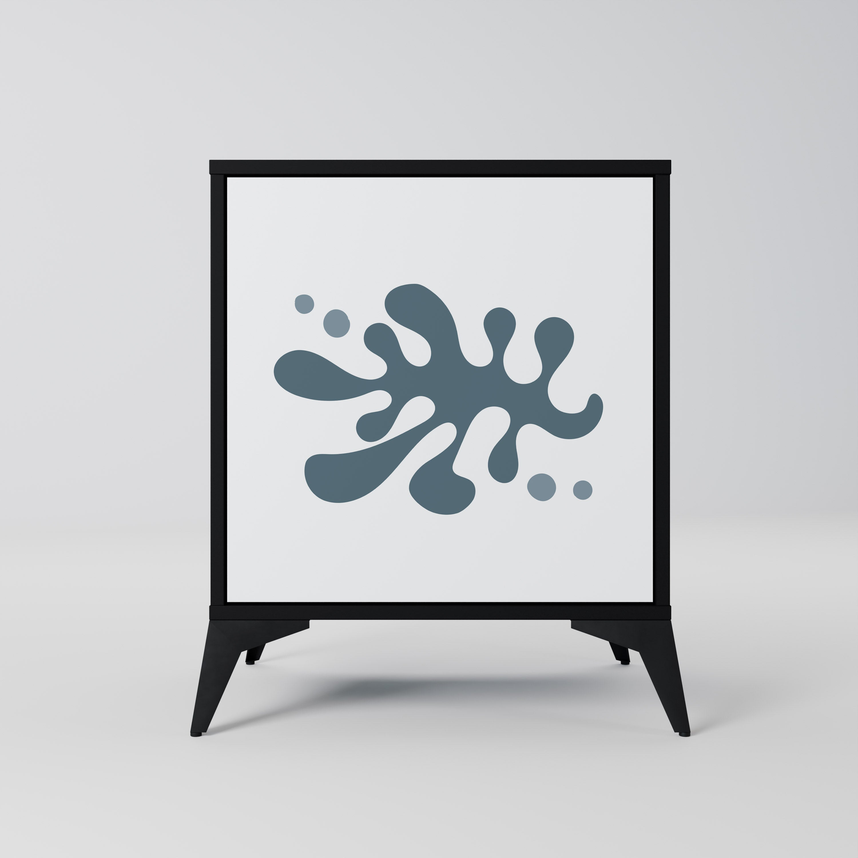 WONDERLAND VEGETATION Sideboard mit 1 Tür in Schwarz