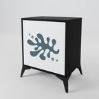WONDERLAND VEGETATION Sideboard mit 1 Tür in Schwarz