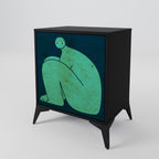 TOGETHER BUT SEPARATELY Sideboard mit 1 Tür in Schwarz