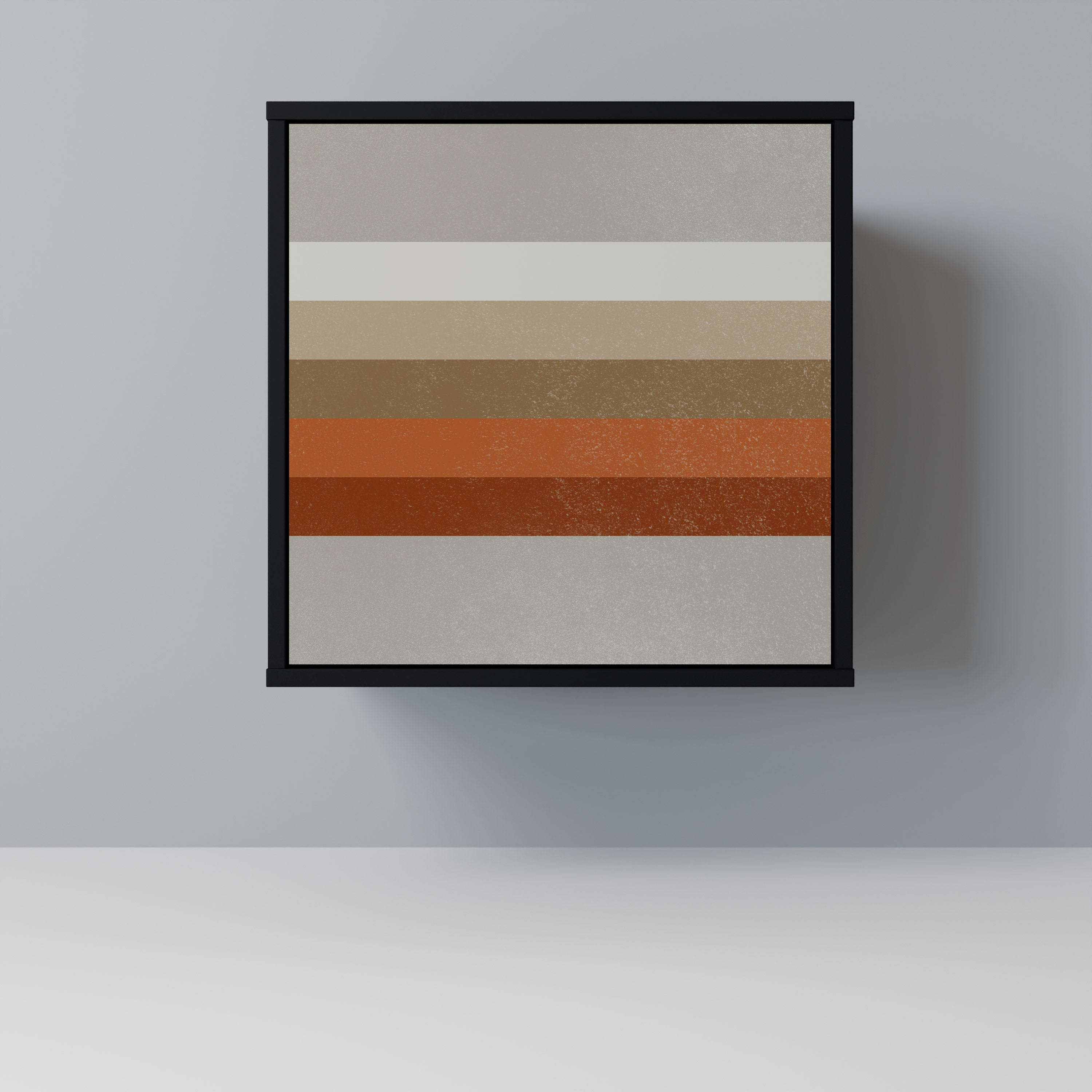 PECULIAR TRAIL Sideboard mit 1 Tür in Schwarz