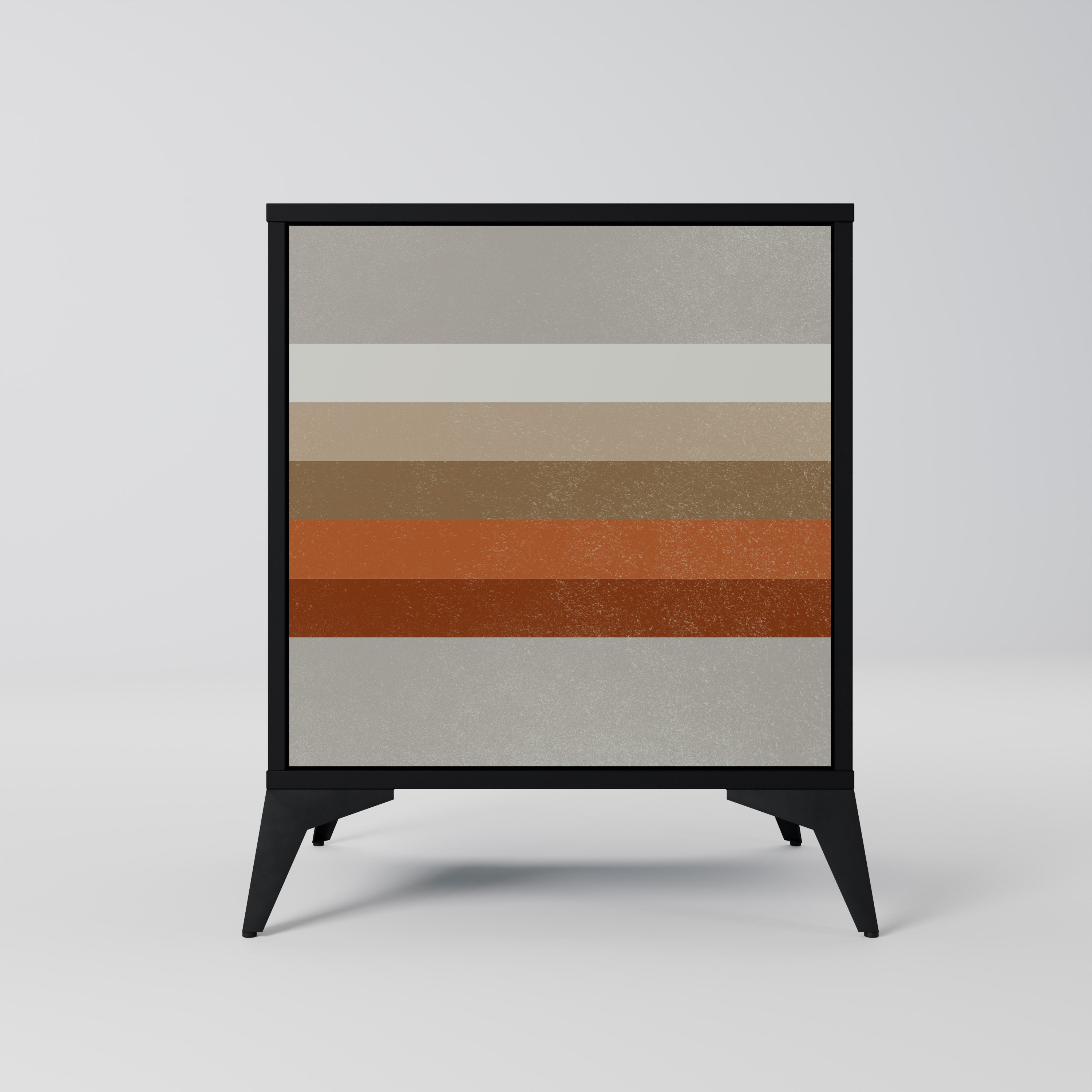 PECULIAR TRAIL Sideboard mit 1 Tür in Schwarz