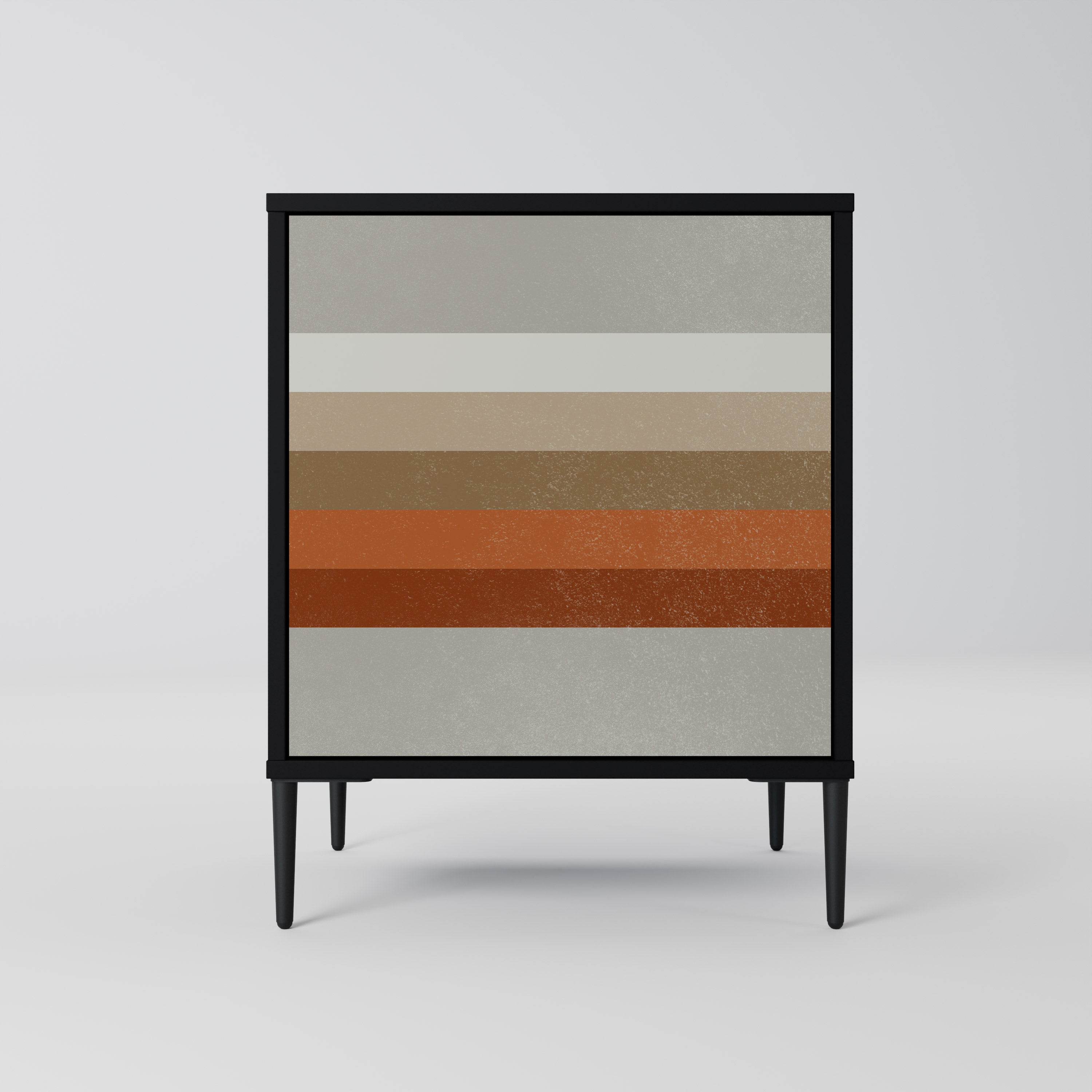 PECULIAR TRAIL Sideboard mit 1 Tür in Schwarz