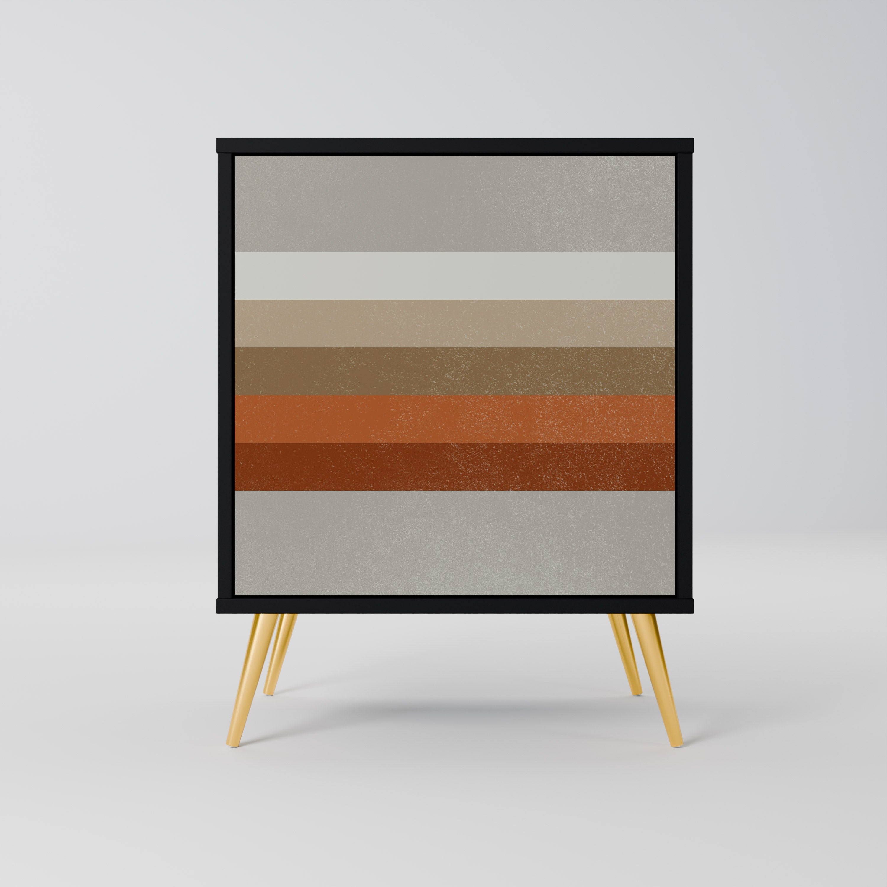 PECULIAR TRAIL Sideboard mit 1 Tür in Schwarz