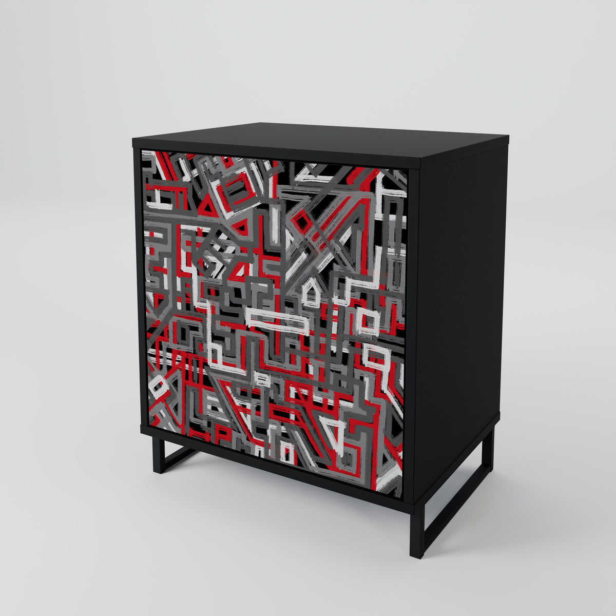 BROKEN LINES 1-türiges Sideboard