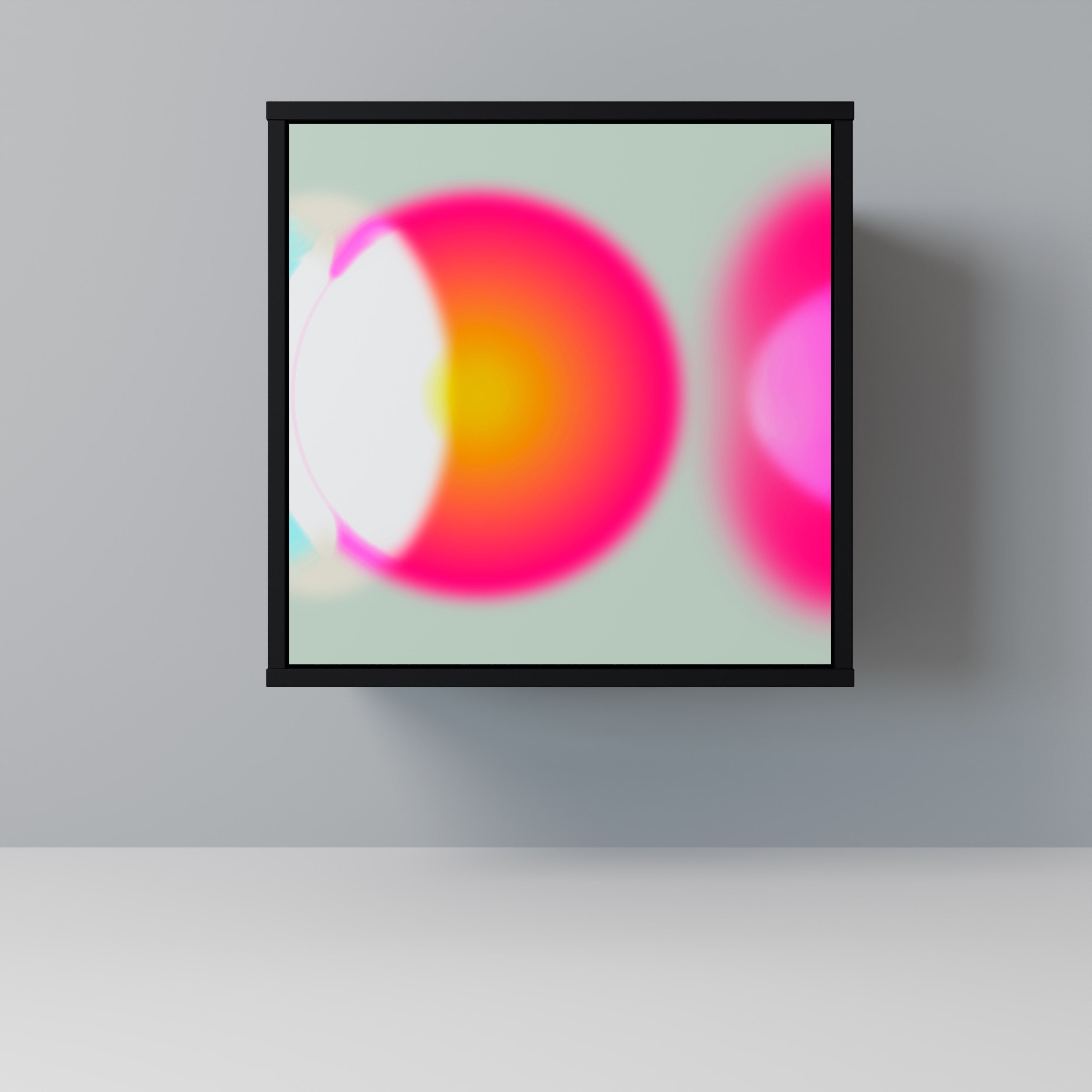 SYMPHONY OF COLORS Sideboard mit 1 Tür in Schwarz