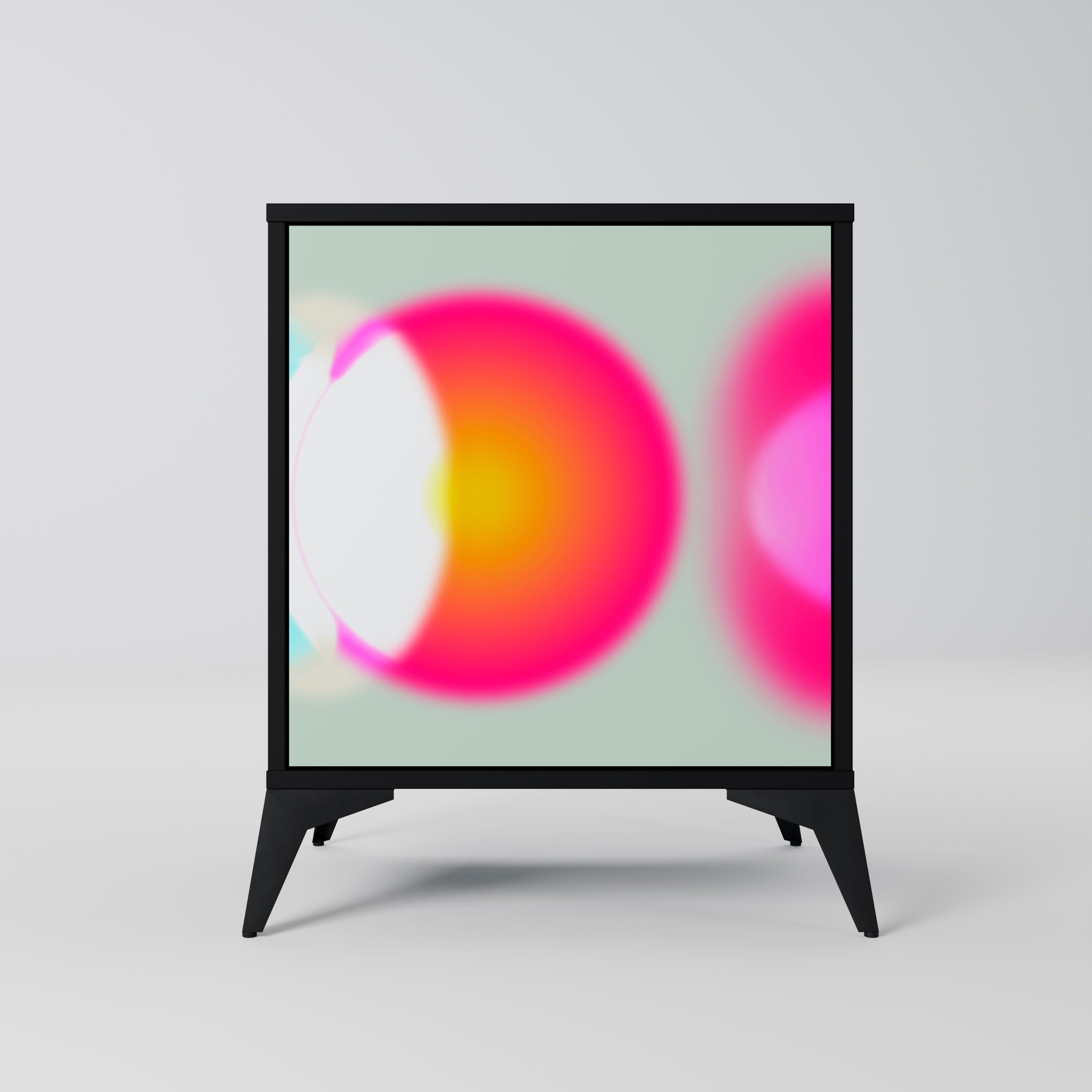 SYMPHONY OF COLORS Sideboard mit 1 Tür in Schwarz