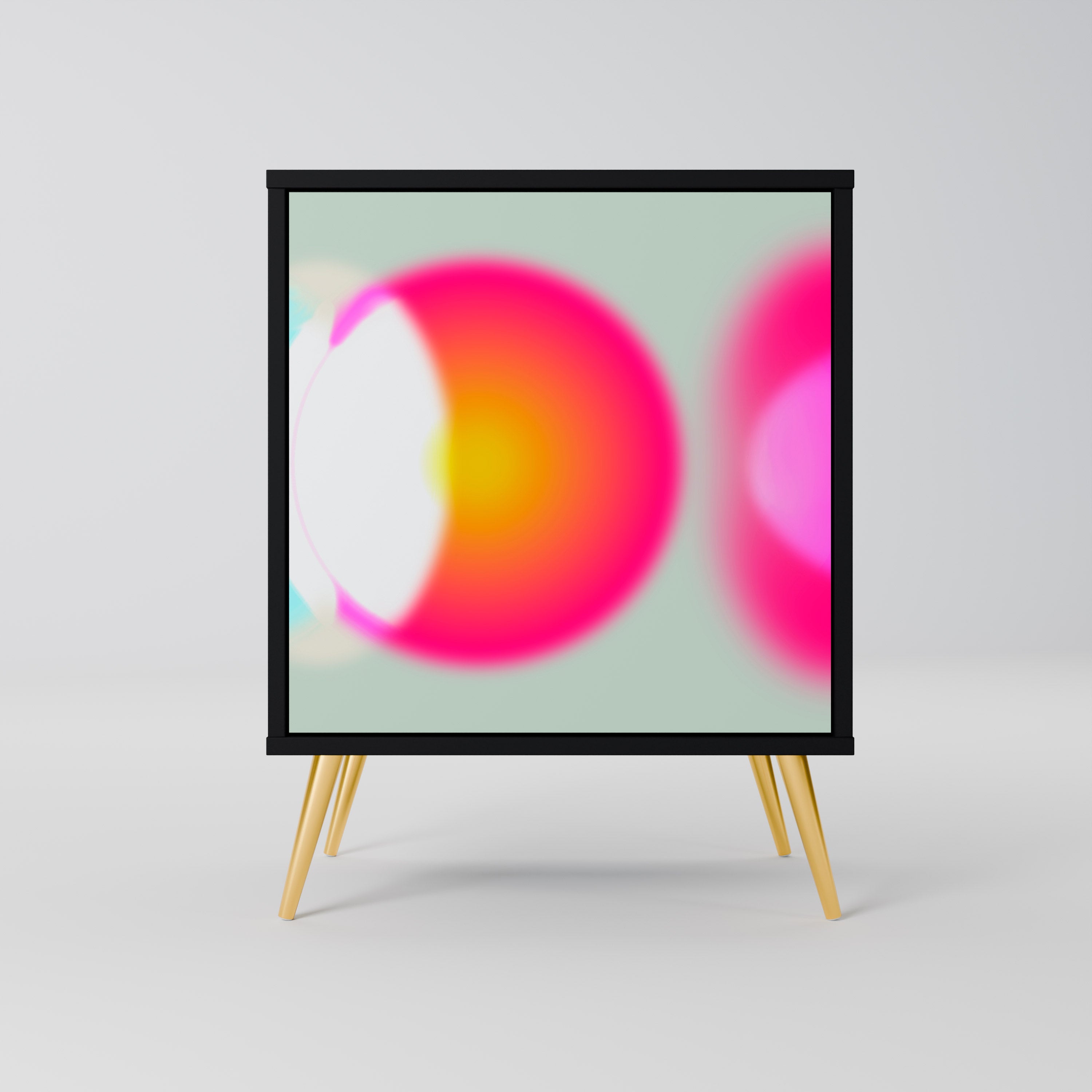 SYMPHONY OF COLORS Sideboard mit 1 Tür in Schwarz