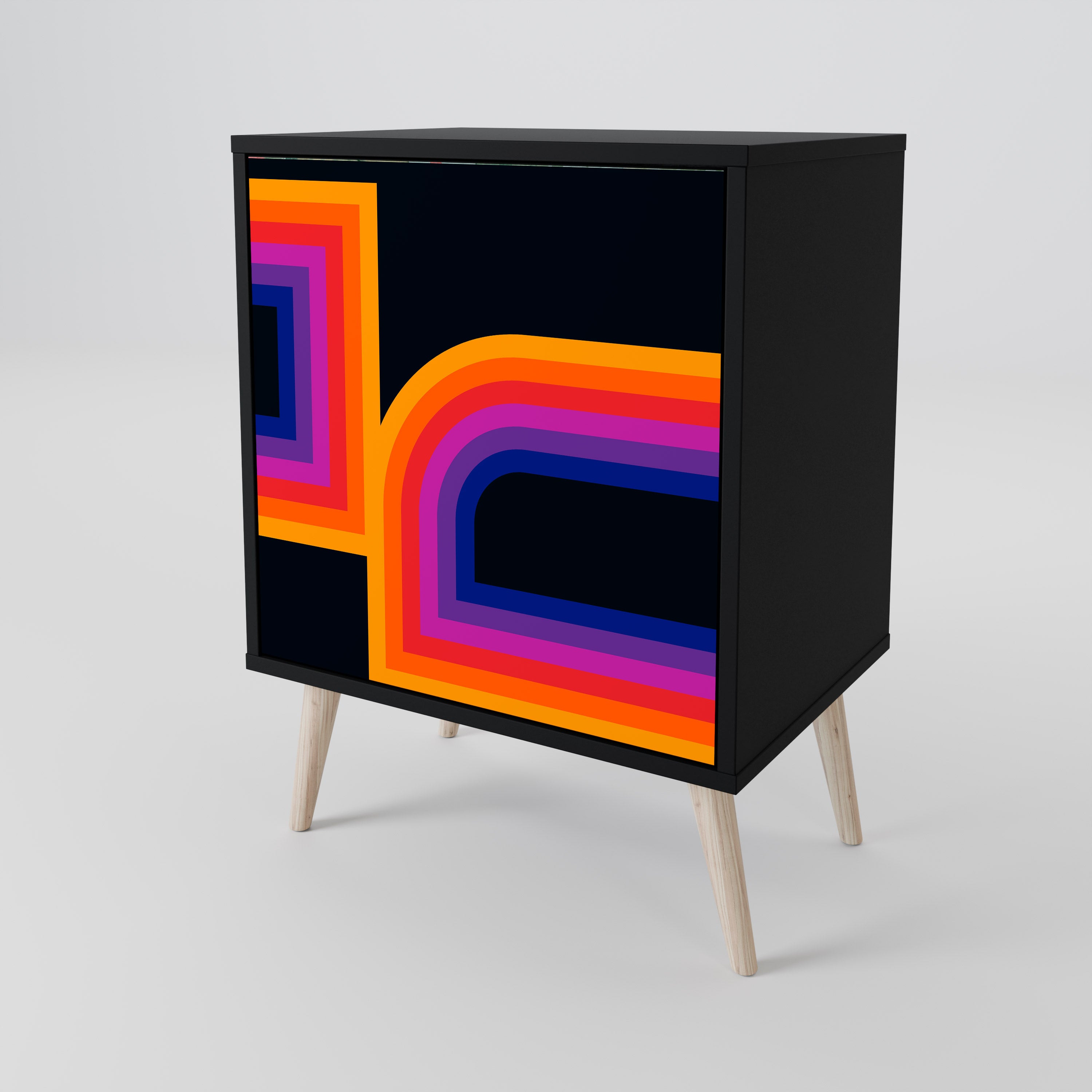 BLINDED BY THE LIGHTS 1-Door Sideboard