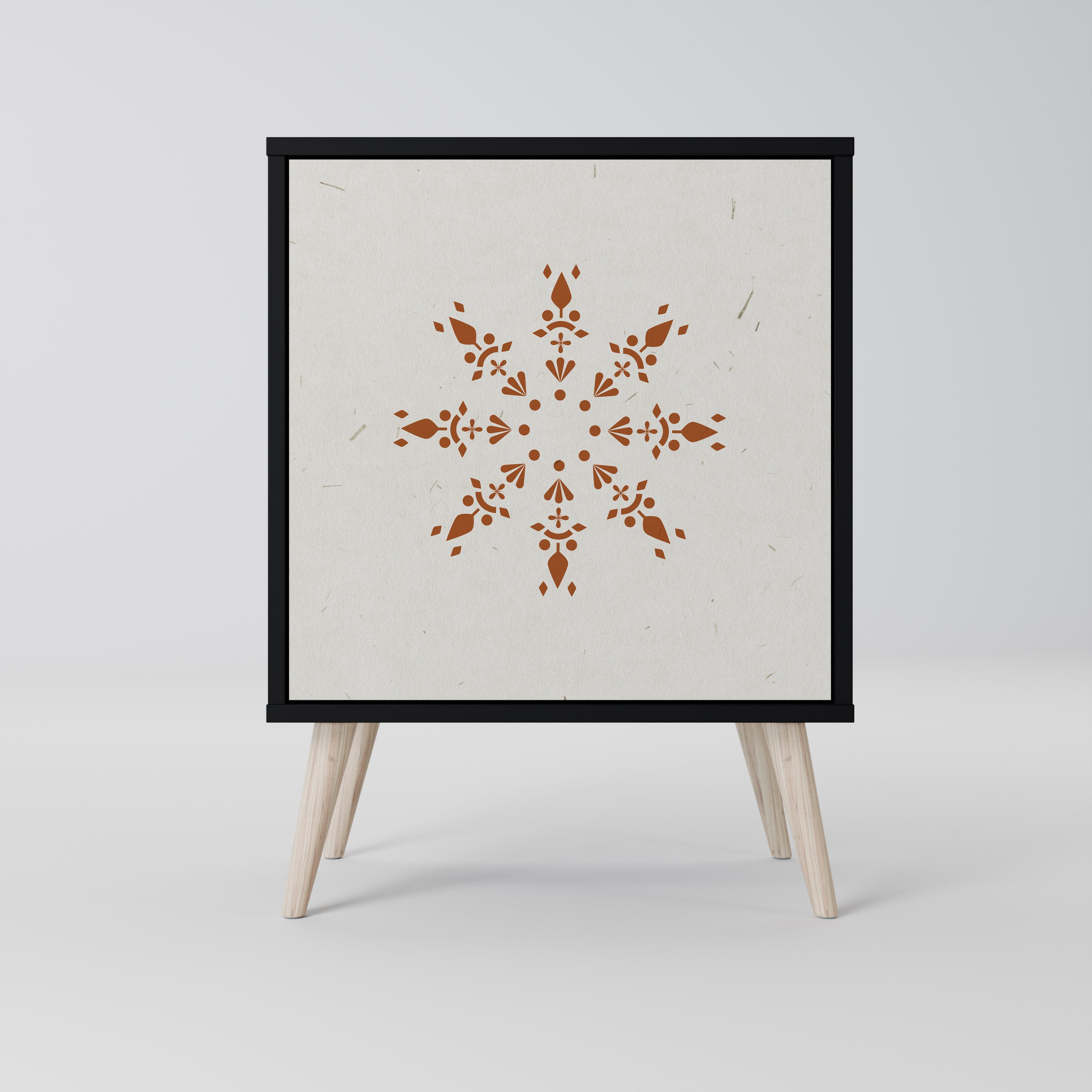 DAILY HARMONY Sideboard mit 1 Tür in Schwarz