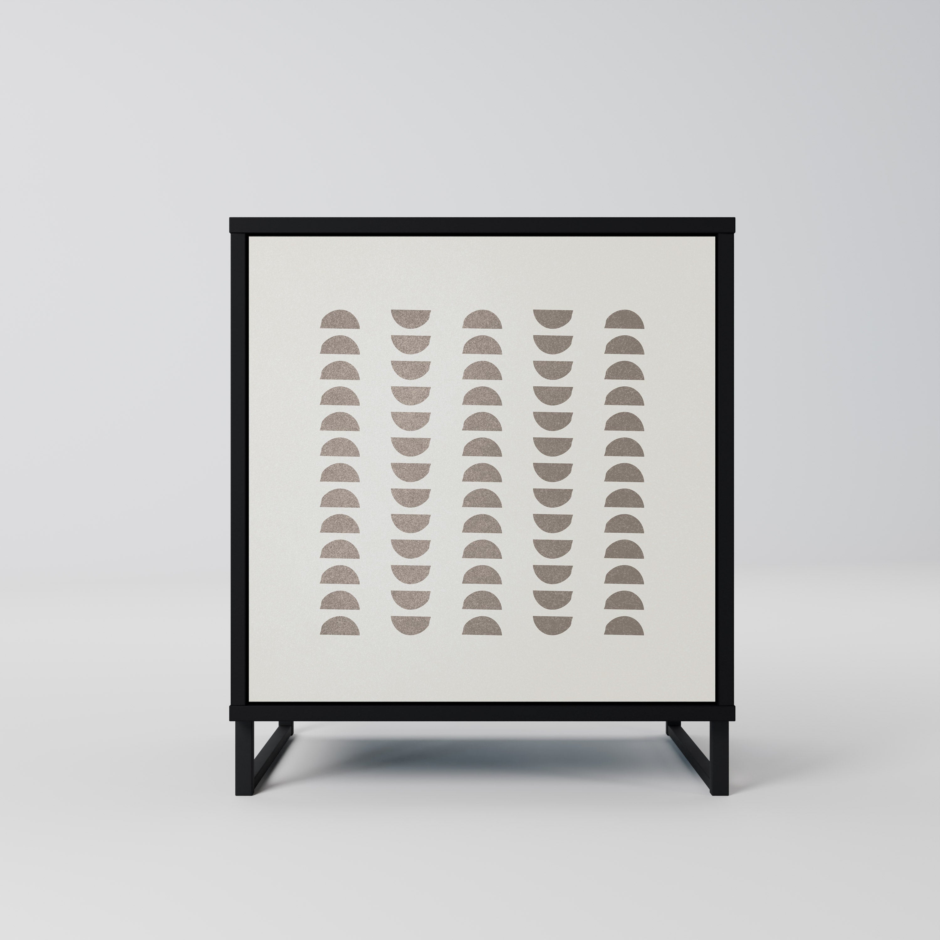 HARMONY ESSENCE Sideboard mit 1 Tür in Schwarz