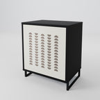 HARMONY ESSENCE Sideboard mit 1 Tür in Schwarz