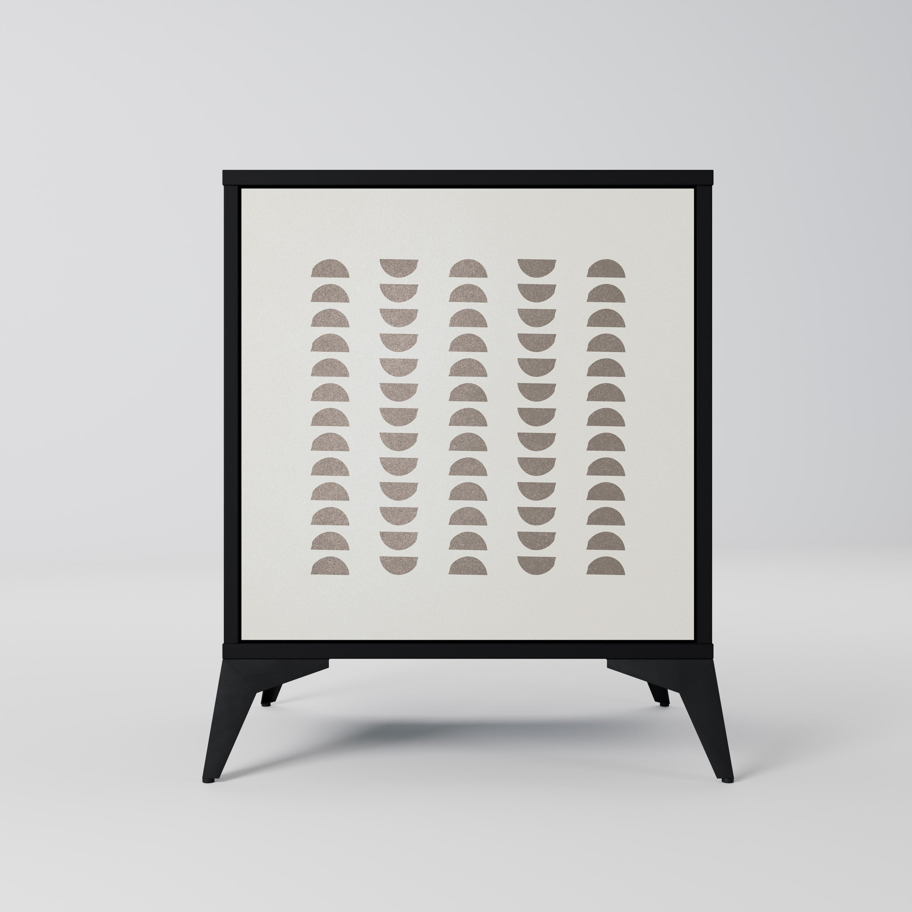 HARMONY ESSENCE Sideboard mit 1 Tür in Schwarz