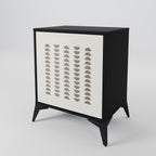 HARMONY ESSENCE Sideboard mit 1 Tür in Schwarz