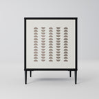 HARMONY ESSENCE Sideboard mit 1 Tür in Schwarz