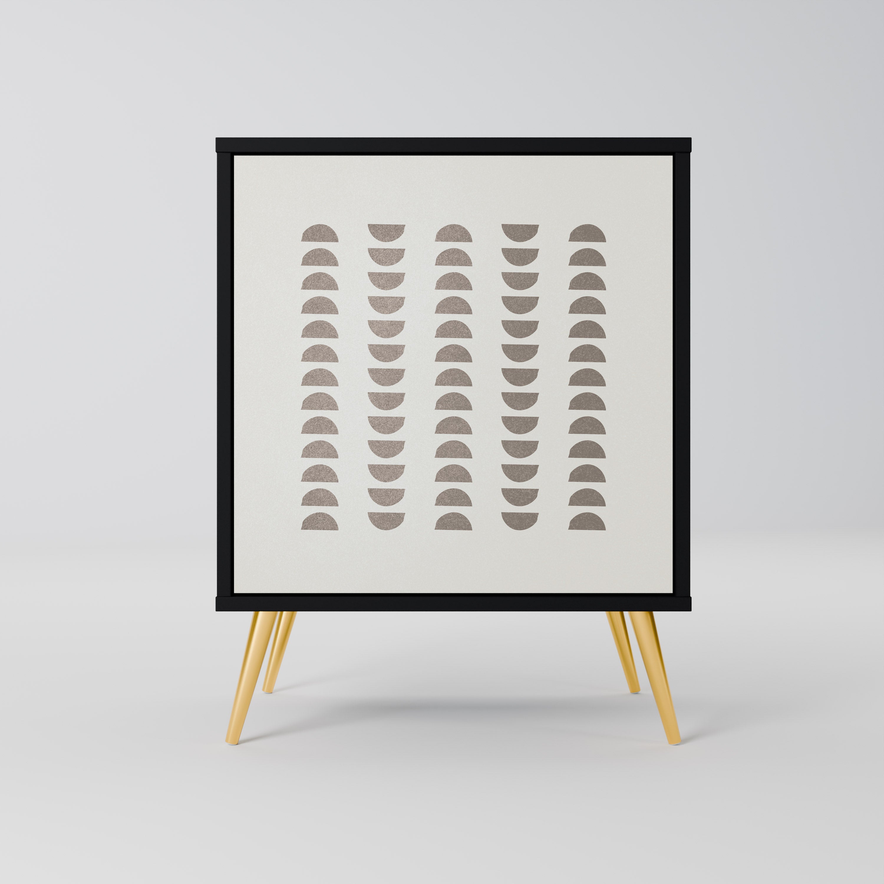 HARMONY ESSENCE Sideboard mit 1 Tür in Schwarz