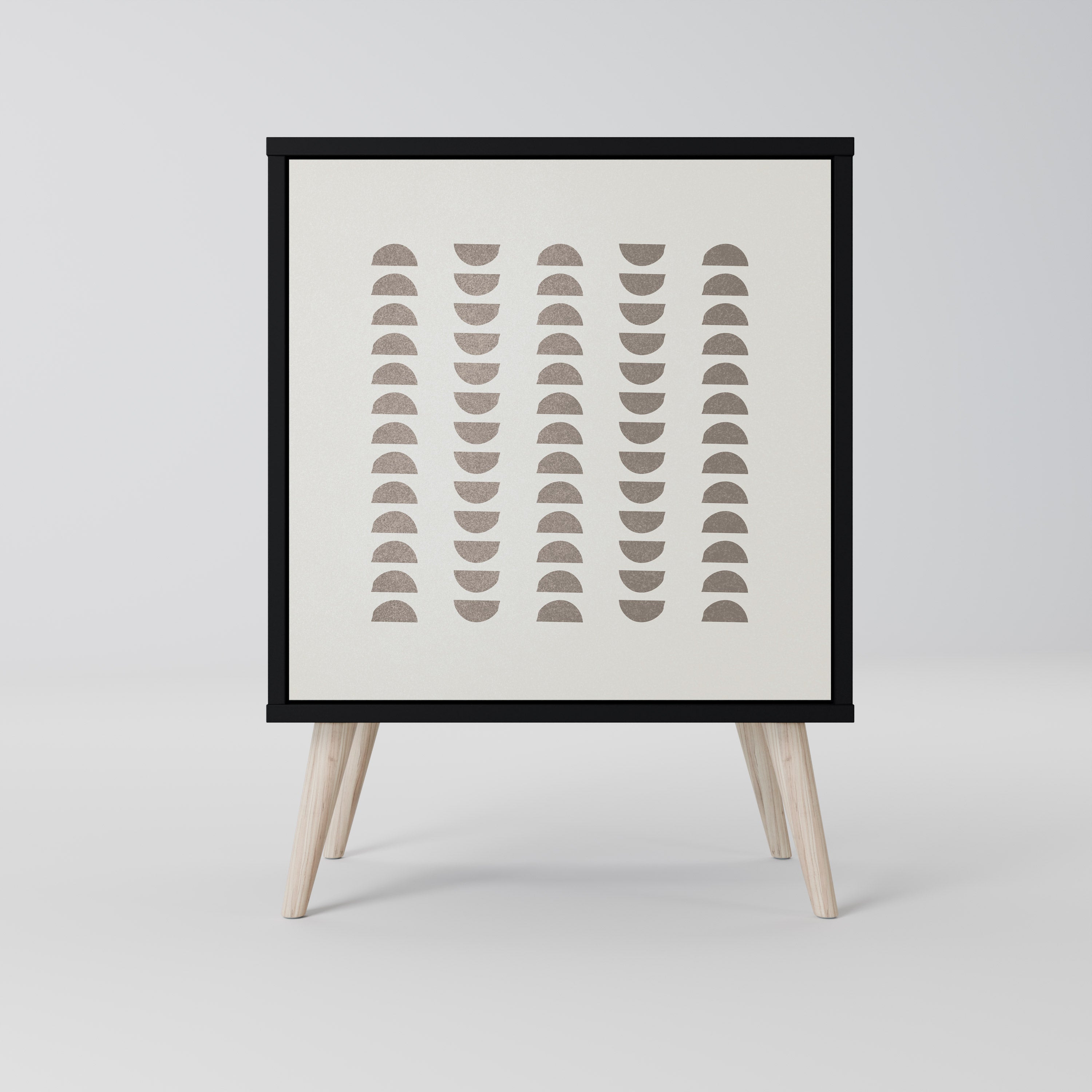 HARMONY ESSENCE Sideboard mit 1 Tür in Schwarz