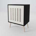 HARMONY ESSENCE Sideboard mit 1 Tür in Schwarz